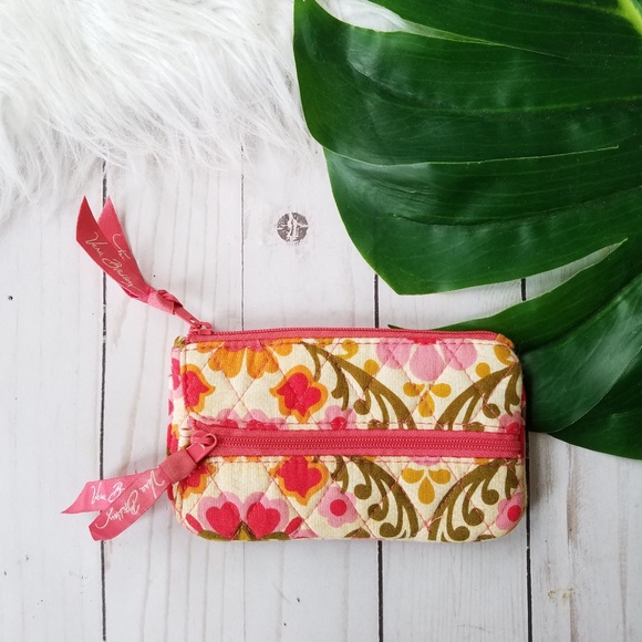 Vera Bradley Handbags - Vera Bradley Coin Purse Keychain Wallet Folkloric